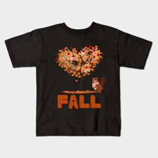 fall season Kids T-Shirt